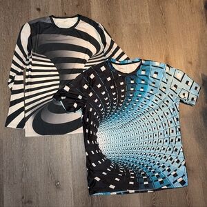 2 Mens Art Shirts